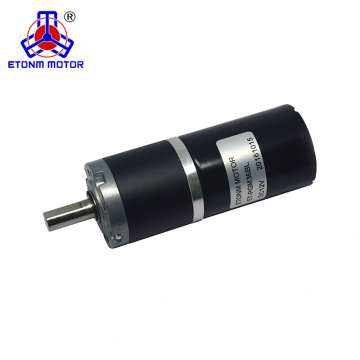 Motorreductor planetario sin escobillas sin escobillas DCR de alto par 12v 36mm Motor de bajo ruido